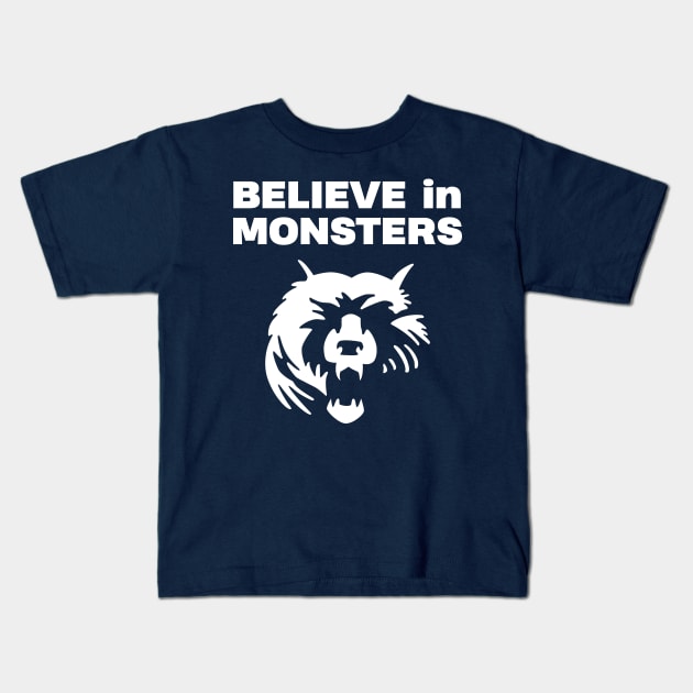 belive in monsters for chicago 2 Kids T-Shirt by rsclvisual